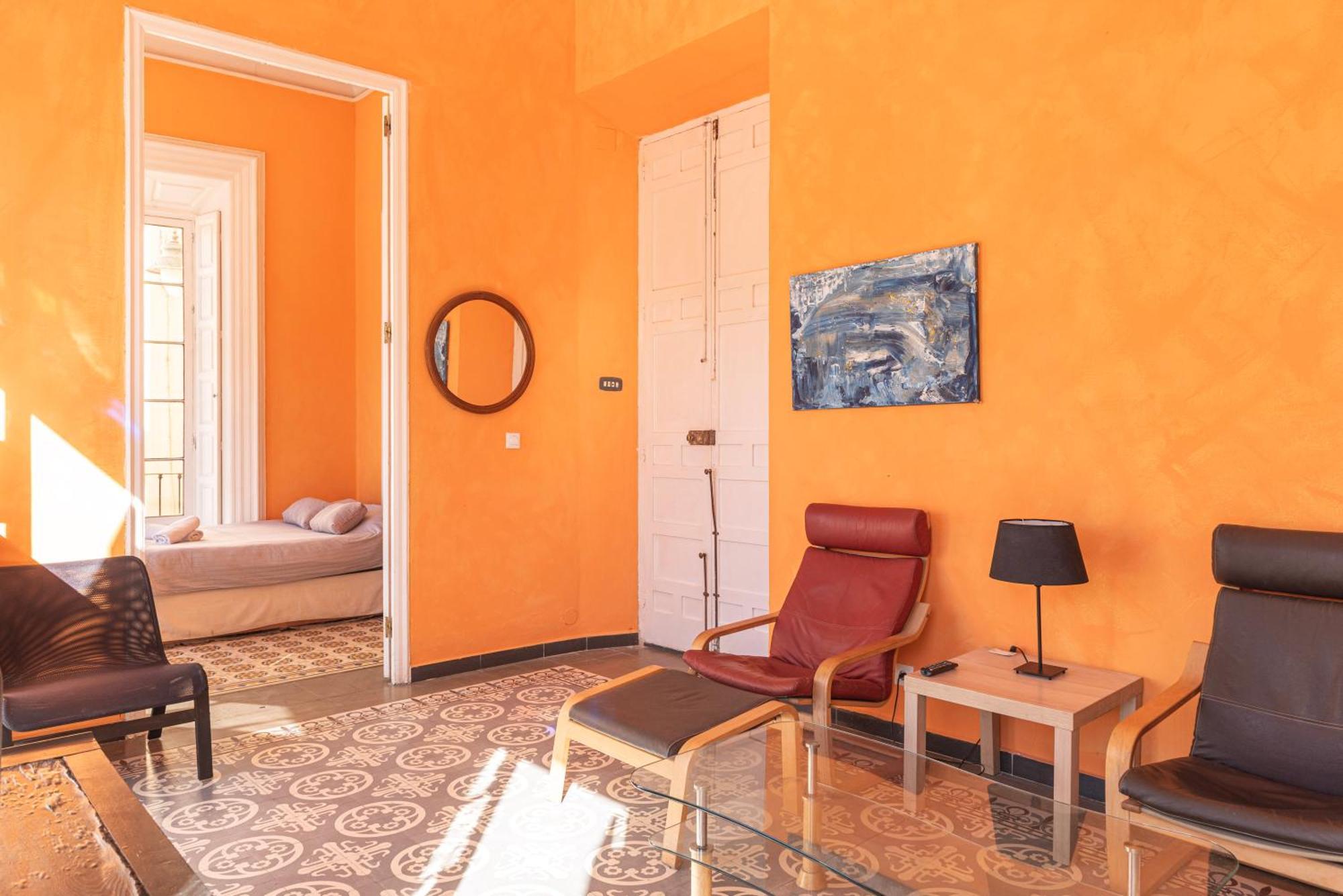Private Rooms In Historic Building On The Square Màlaga Exteriér fotografie